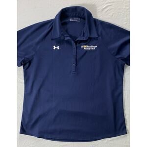 Under Armour Heat Gear Loose Women's Polo Shirt. UCSD Triton Athletics. 2XL, EUC